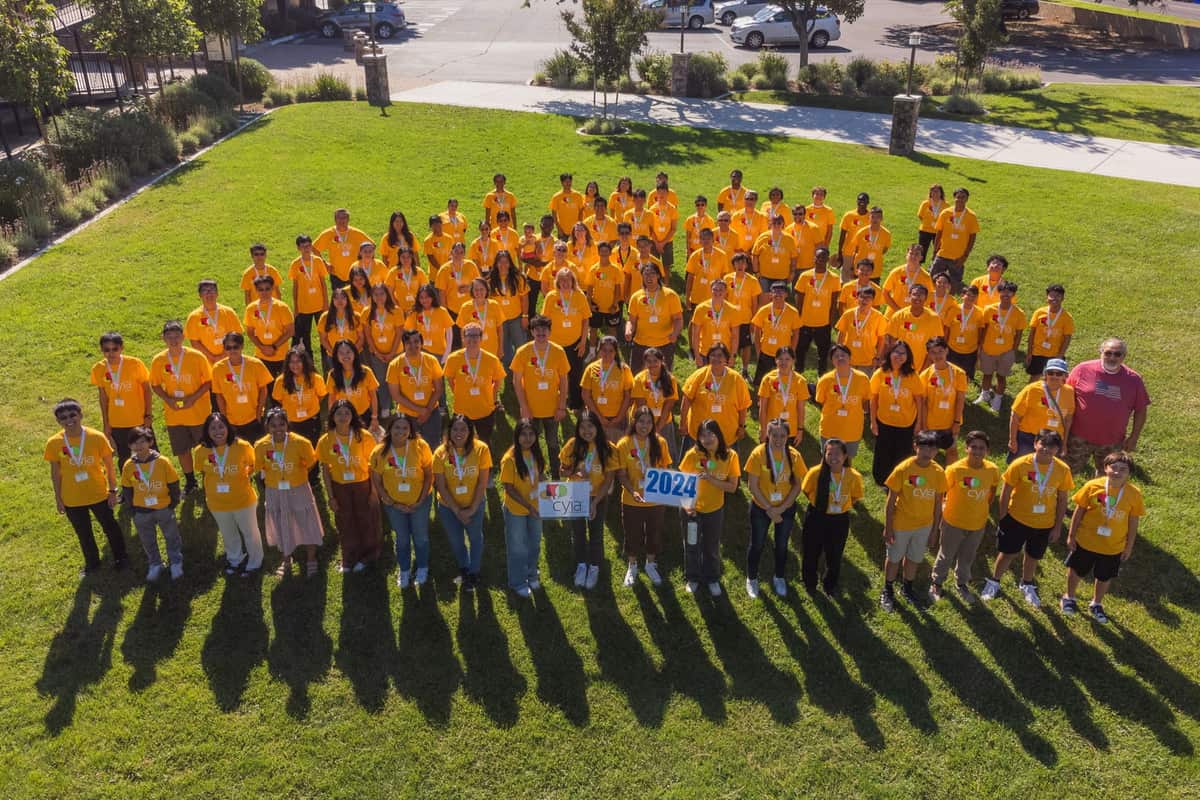 CYIA students and leaders during local training, photo 3